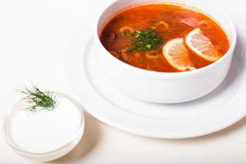 Solyanka soup
