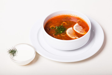 Solyanka soup