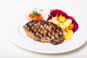 Grilled beefstake