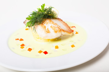 White-fish steak