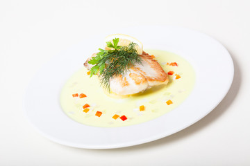 White-fish steak