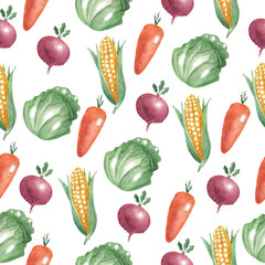 Pattern of vegetables