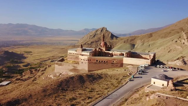 Agri Dagi, Dogubeyazit, Ishak Pasha Palace, Mount Ararat Steppes, Turkey
