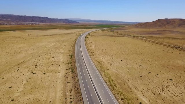 East Anatolian Highway of Mount Ararat Steppes, Agri Dagi, Turkey