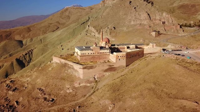 Agri Dagi, Dogubeyazit, Ishak Pasha Palace, Mount Ararat Steppes, Turkey