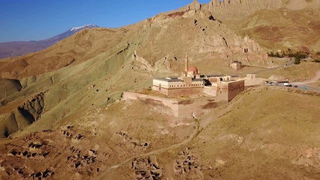 Agri Dagi, Dogubeyazit, Ishak Pasha Palace, Mount Ararat Steppes, Turkey