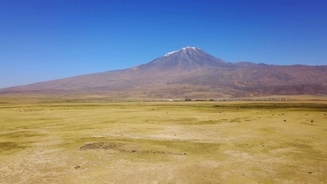 Agri Dagi, East Anatolian high steppes, Noah's Mount Ararat, Turkey