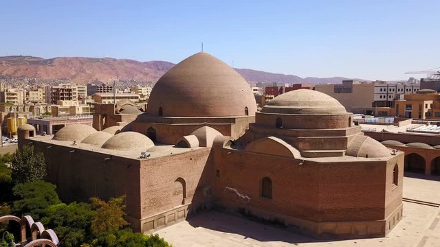 The Blue Mosque is a famous historic mosque, Tabriz, Iran