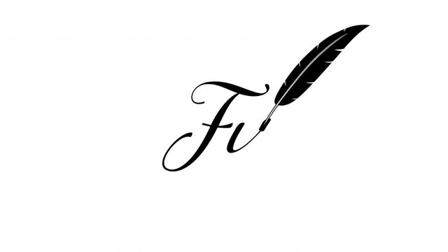 fin. text animation