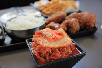 kimchi: korean side dishes