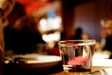 グラスとライト