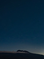 Fototapeta premium 한라산과 별풍경