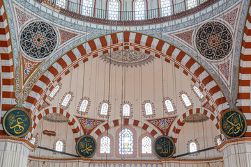 Sehzade mosque in Istanbul, Turkey