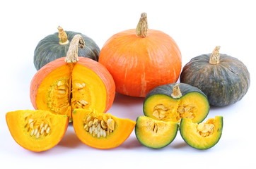 Pumpkin isolated on white background