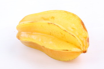 Star apple isolated on white background