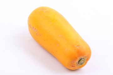 Papaya isolated on white background