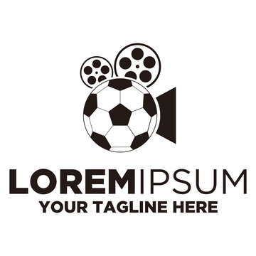Video Soccer Logo template
