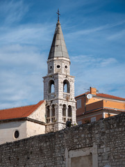 Church of St. Donatus in Zadar on the Adriatic Coast, Croatia