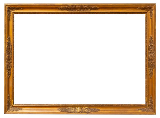 Painting frame isolated interior vintage art
