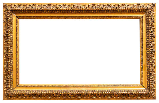 Painting frame isolated interior vintage art
