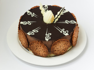 Decorated pastry