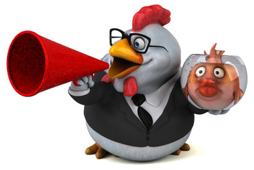 Fun sheep - 3D Illustration