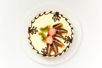 Decorated pastry