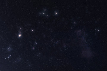 Aquarius Constellation stars in outer space. Zodiac Sign Aquarius constellation. Elements of this...