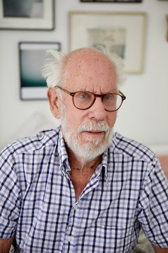 Portrait of senior man