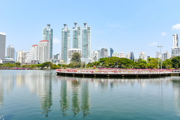 Fototapeta premium Der Benjakitti Park in Bangkok