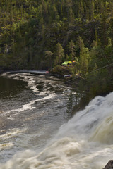 Waterfall on the Way of Rafters
