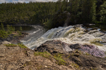 Waterfall on the Way of Rafters