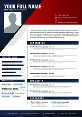 professional resume design for business applications