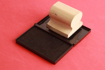 stamp ink made in wood
