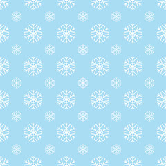 design snowflake seamless pattern background