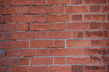 Old, Victorian, red, brickwork, distressed, background, industrial