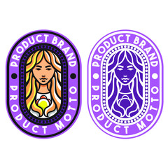 logo for multipurpose (coffee, shampo, drink etc)