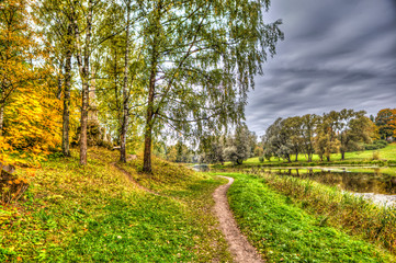 Park Mariental. Pavlovsk. St. Petersburg. Russia