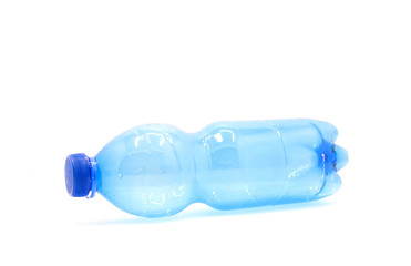 Photo of empty plastic bottles, plastic trash
