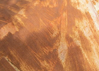 Rusted metal plate texture