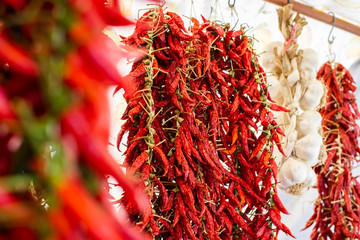 Naklejka premium Red hot chilly pepper