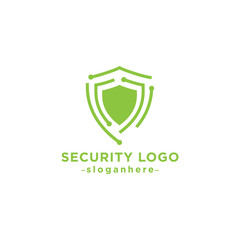 security logo icon design vector