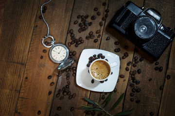 tempo de beber café