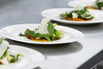 Salads With Grated Cheese