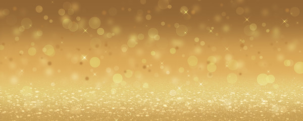 New year gold party background
