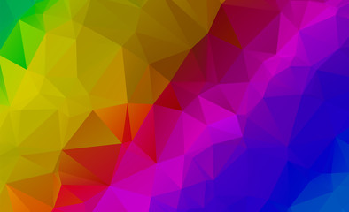 Abstract multicolor full Color rainbow background. Vector polygonal design illustrator