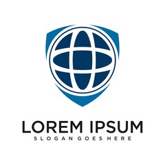 Global Security Logo Design Template