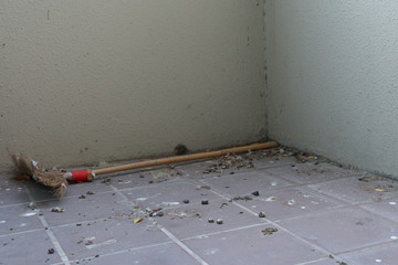 Problem of Pigeon dropping at balcony.
