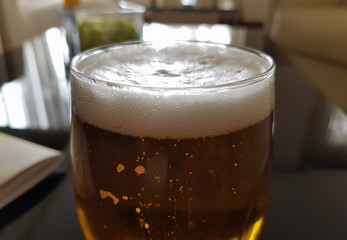 Beer .Soft drinks at the restaurants de la playa