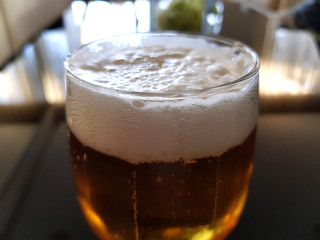 Beer .Soft drinks at the restaurants de la playa